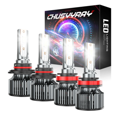 For Volvo S40 2005-2011 6000K LED Headlight High Low Bulbs Combo Halogen replace