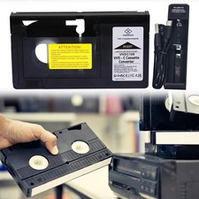 Adattatore per cassetta VHS-C a VHS Adattatore professionale da 12 mm SVHS