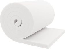 GoTo Foam 1" Height x 24" Width x 72" Length 44ILD Firm Upholstery Cushion