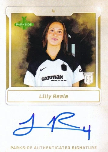 Lilly Reale NJ/NY Gotham FC #PS-LR 2025 Parkside Vol. 2 NWSL Signature R/C