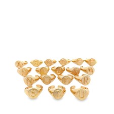 Name Initial Personalized Name Letter Ring D15 