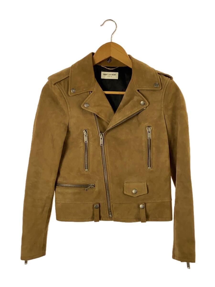 Giacca blouson SAINT LAURENT beige usata
