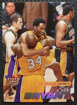 2000-01 Fleer Ultra Kobe Bryant Card #10 Los Angeles Lakers HOF VG