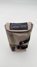 Vintage Nintendo Game Boy Carrying Case Bag Beige Purple Official Original DMG