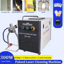Pulsed 300W JPT Laser Cleaning Machine Metal/ Wood Cleaning Rust/Paint Removal