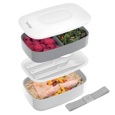 Bentgo Classic - All-in-One Stackable Bento Lunch Box Container - Modern