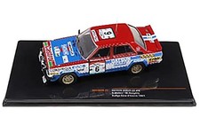 ixo 1/43 Nissan Datsun Valette GT 1981 Ivory Coast Rally #6 S.Mehta/M.Doughty