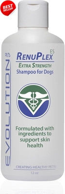 Extra Strength Dog Shampoo Healthy Skin Coat Mange Dry Itchy Hotspots US