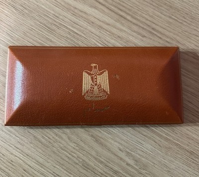 *Patek Philippe* Ultra-Rare Box Iraqi Eagle Saddam Hussein - Vintage Uhrenetui