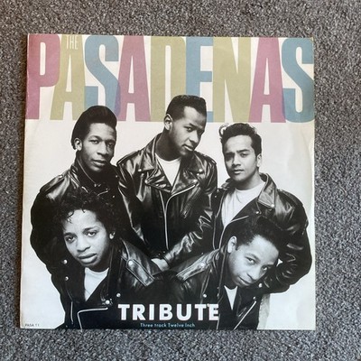 The Pasadenas Tribute 12'' Vinyl Record 1988 PASA T1 CBS