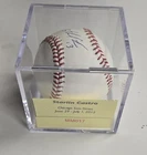 Starlin Castro Autographed OML Baseball Nationals Marlins Yankees Cubs