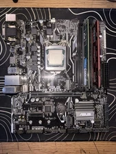 Intel I5 6500 Motherboard CPU 16GB DDR4 RAM 400W Power Supply PC Starter Combo.