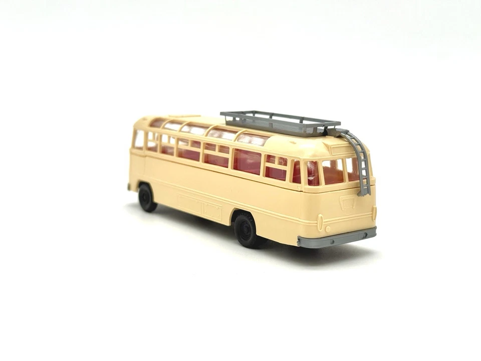SES S.E.S. 14 1082 01 Ikarus 31 Reisebus beige 9,7cm Spur H0 1:87 RestbestandOVP - Bild 3 von 4