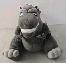 Godzilla 9 Inch Zippermouth Plush Black and White Godzilla