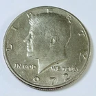 1972-P Kennedy Half Dollar Coin From Set Uncirculated #7243