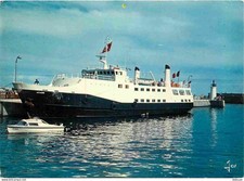 AK - Boote - Paquebots - Bretagne - Quiberon - Acadia am Kai - CP