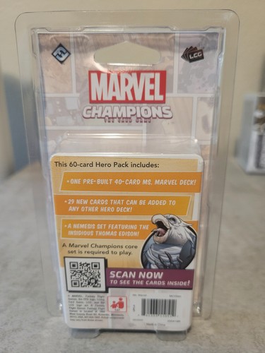 Marvel Champions LCG: Ms. Marvel Hero Pack ~ NEW/SEALED - Picture 2 of 2