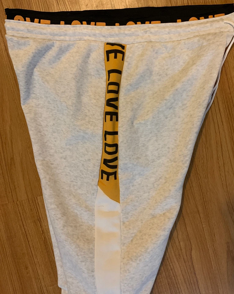 Pantalones Bobbie Brooks LOVE Plus Elastizados Polar Corbata 3X Gris Negro Amarillo Nuevos con Etiquetas JAX Foto 3 de 4