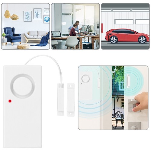 Door Window Magnetic Sensor Alarm Burglar Security System For Smart Home Fit - Picture 2 of 7