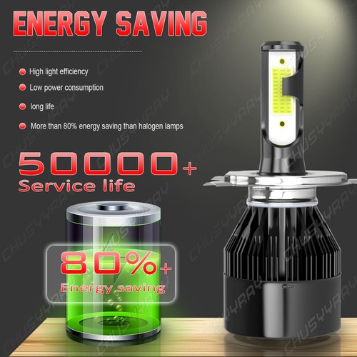 2 un. bombillas LED H4 9003 para Honda CR-V CRV 2007-2014 haz alto 6000 k - Imagen 6 de 12