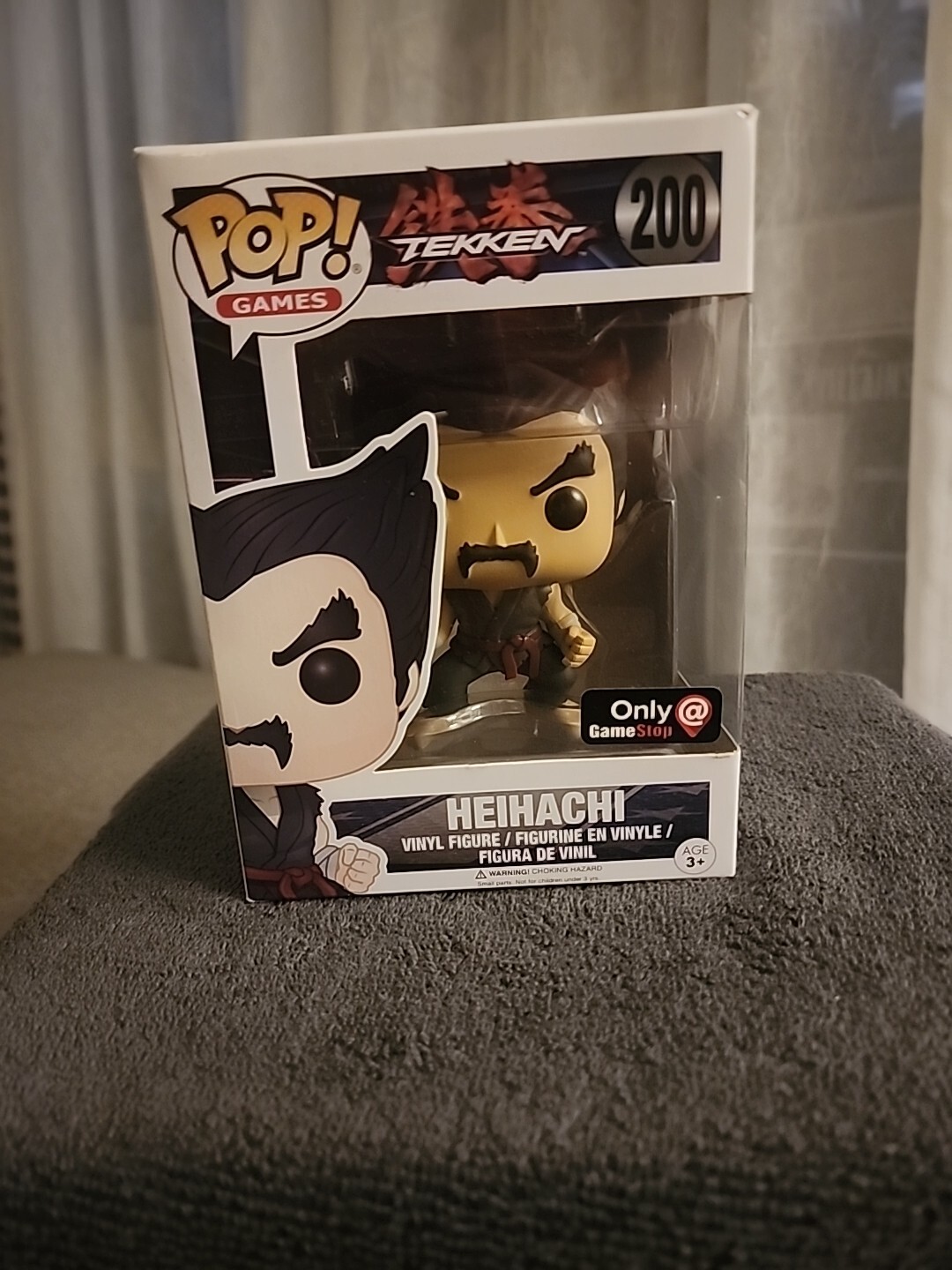 Funko Pop Games Tekken Young Heihachi Gamestop Exclusive #200
