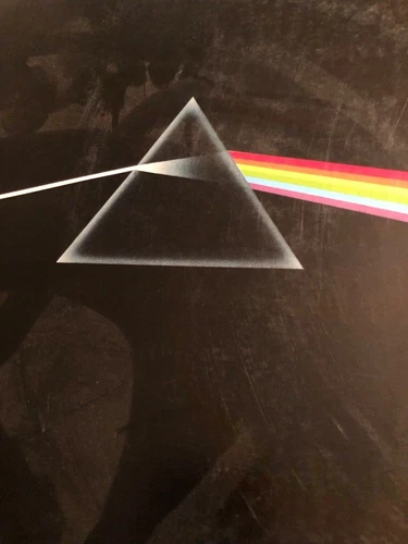 Pink Floyd Dark side of the moon lp 1973 release by Capitol Records. Collectible