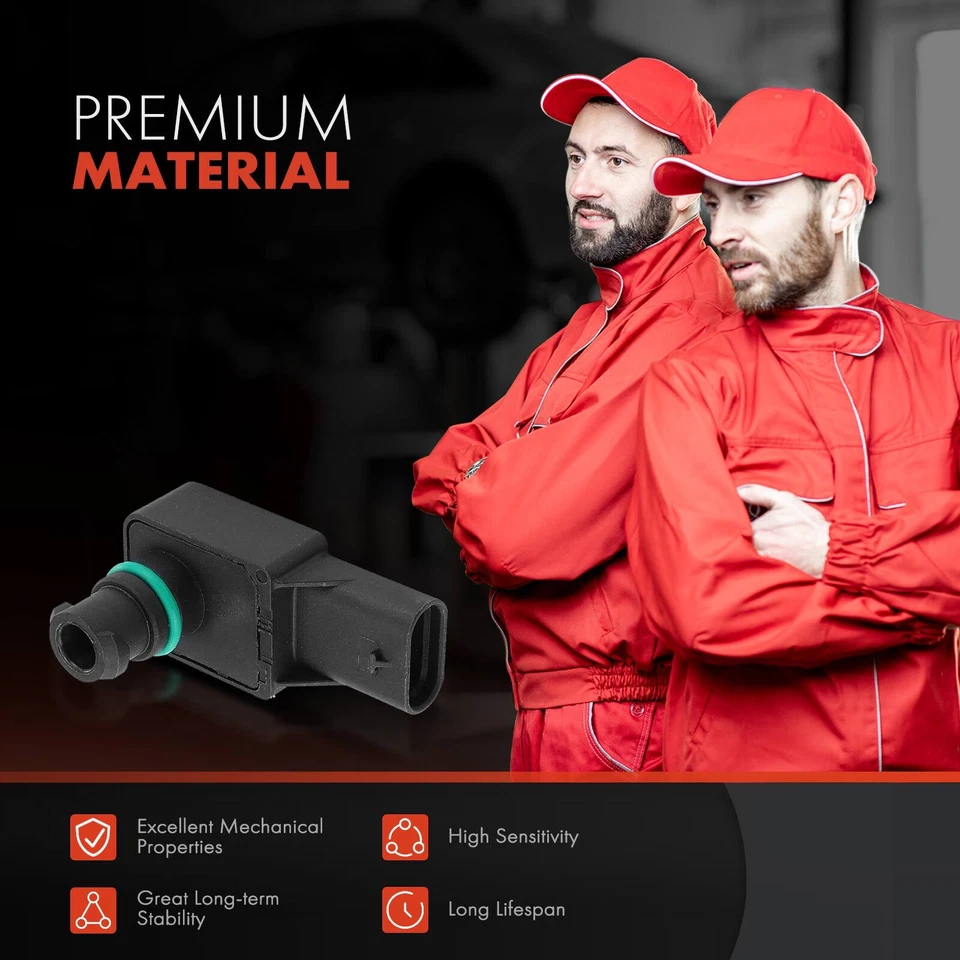 Sensor de presión del colector (MAP) para Mercedes-Benz C300 E450 GLS550 GLE400 ML550 Foto 2 de 4