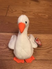 TY BEANIE BABY GRACIE - THE WHITE SWAN -RETIRED