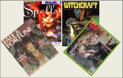 4 Mini 'WITCH' Magazines Barbie Blythe Fashion Doll size 1:6 playscale 