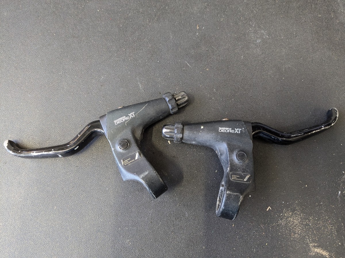 Vintage Shimano Deore XT ST-M095 Brake Levers | eBay Vintage Shimano Deore XT ST-M095 Brake Levers | eBay