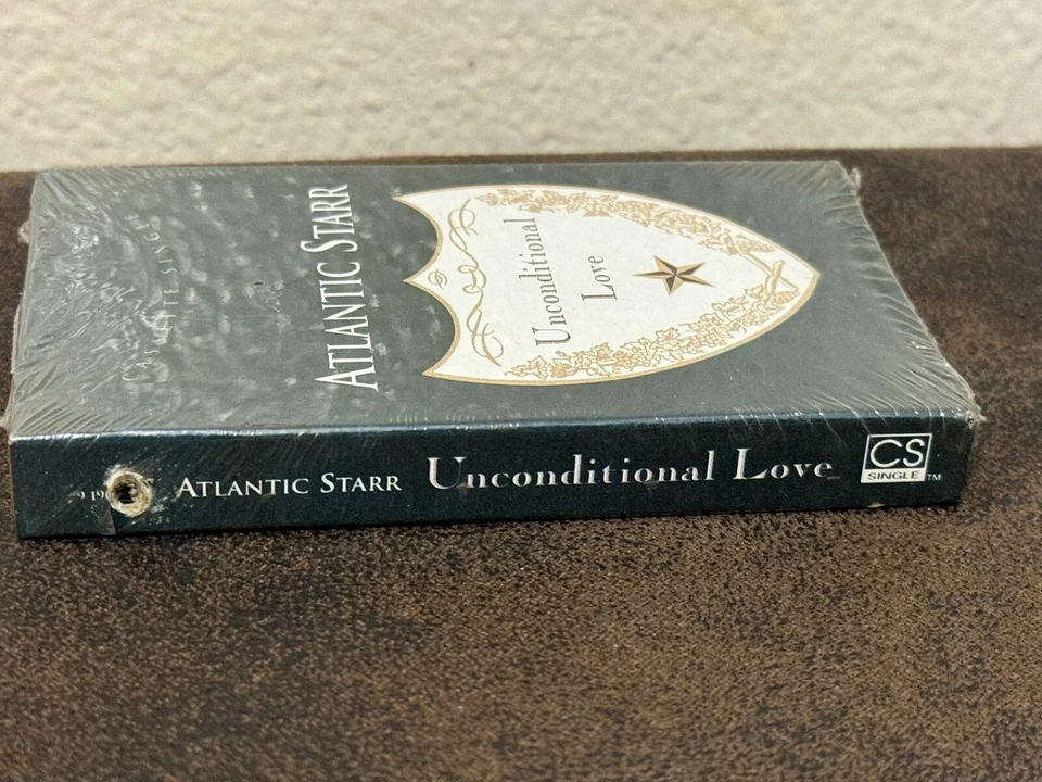 Rare! 1991 Atlantic Starr – Unconditional Love SEALED Cassette Tape Single - Image 2 of 4
