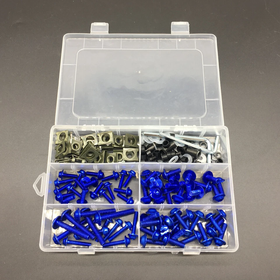 Complete Fairing Fastener Clips Screws Bolts Kit Fit For Honda All Models&Years - Image 4 of 4
