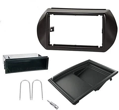 Kit Montaggio Mascherina Adattatore Autoradio Stereo Citroen Nemo Fiat Qubo Fior - Foto 12