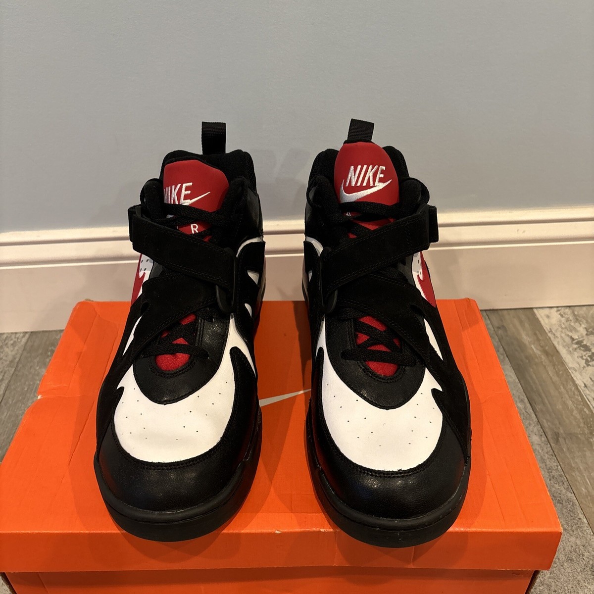 NIKE AIR FORCE MAX SZ 13 Charles Barkley sir FAB FIVE webber NBA RARE DS  CB 34