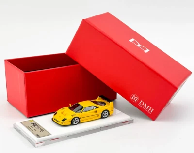 DMH 1:64 F40 GTE Super Racing Sports Model Diecast Resin Car
