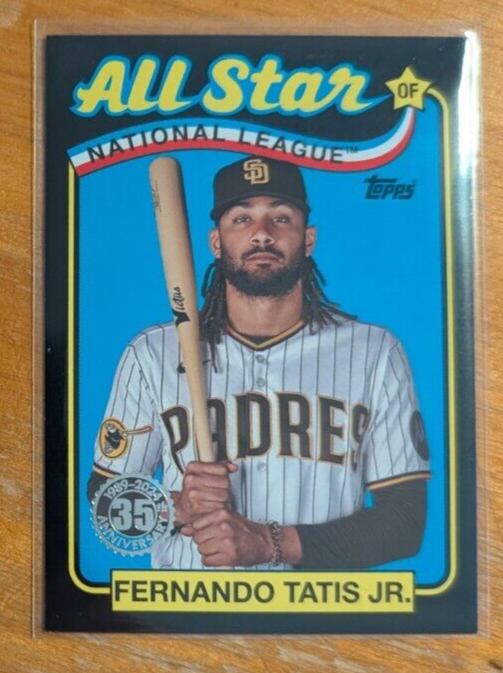 2024 Topps '89 Topps All Star Black #89ASB-27 Fernando Tatis Jr