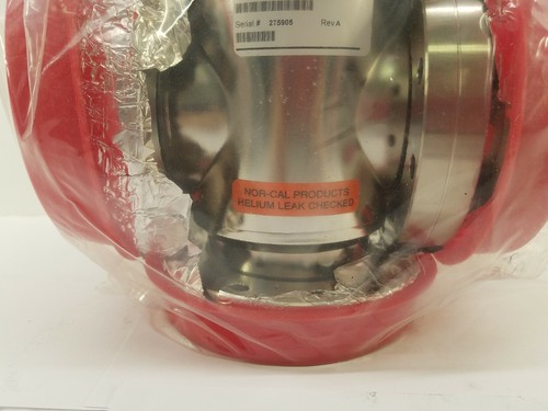 NOR-CAL Products CSVP-3003T-CF 3" Hochvakuum Pneumatisches T-Stück Tellerventil - Neu - Bild 4 von 8