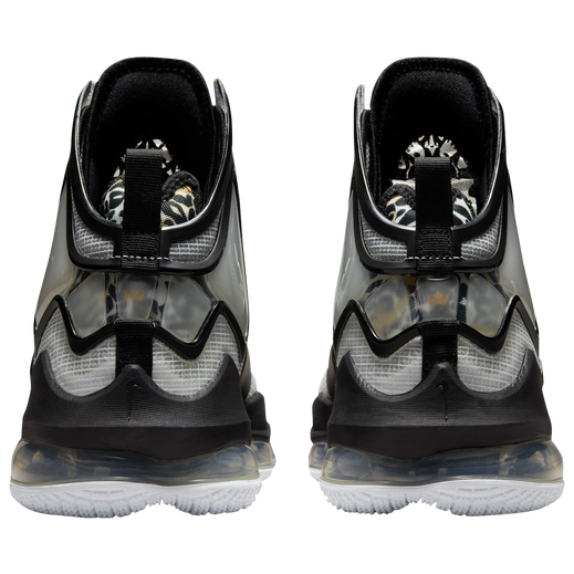 Nike Lebron 19 XIX White-Gold-blk Basketball Shoes CZ0203-100 Mens
