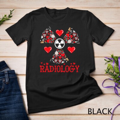 Valentine Couple Radiology Rad Tech Radiologist Xray T-Shirt Unisex T-shirt