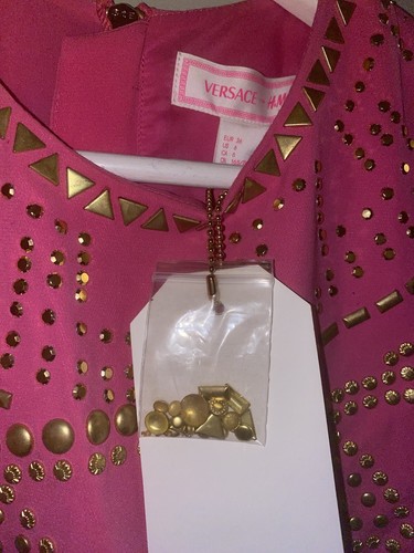 Versace For H&M - Pink Dress Size 36 Small HM - Limited Edition - NWT - Picture 5 of 5