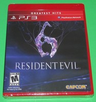 Resident Evil 6 Playstation 3 Ps3 Factory Sealed Resident Evil 6 Playstation 3 Ps3 Factory Sealed