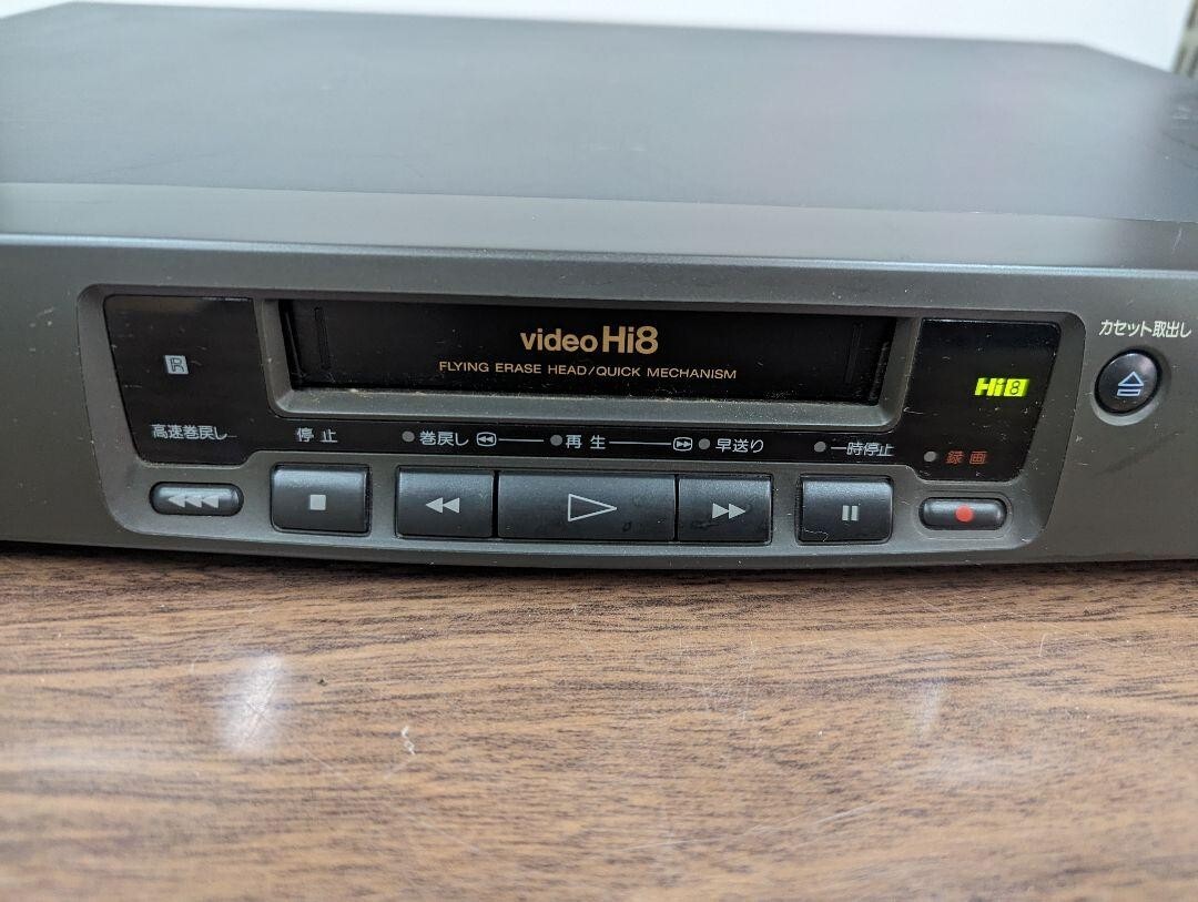 【Hi8/Video8のみ動作良好】SONY Hi8 8ミリ WV-BW2 Hi8/Video8のみ動作良好】SONY Hi8 8ミリ WV-BW2