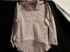 Mane Barnes Frequency 15 1/2R Men's Button Up Long Sleeve Dress Shirt Pink