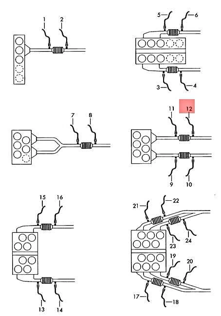Sonda lambda derecha genuina VW Touareg 7LA 022906262BG Foto 2 de 2