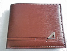 Men's Leather Bifold ID Card Holder Purse Wallet Billfold Handbag Slim Clutch.
