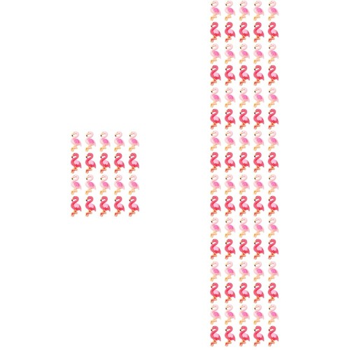 5 Pack Harzflamingoschmuck Verzierung Der Telefonabdeckung Flamingo-Ornament - 第 1/12 張圖片
