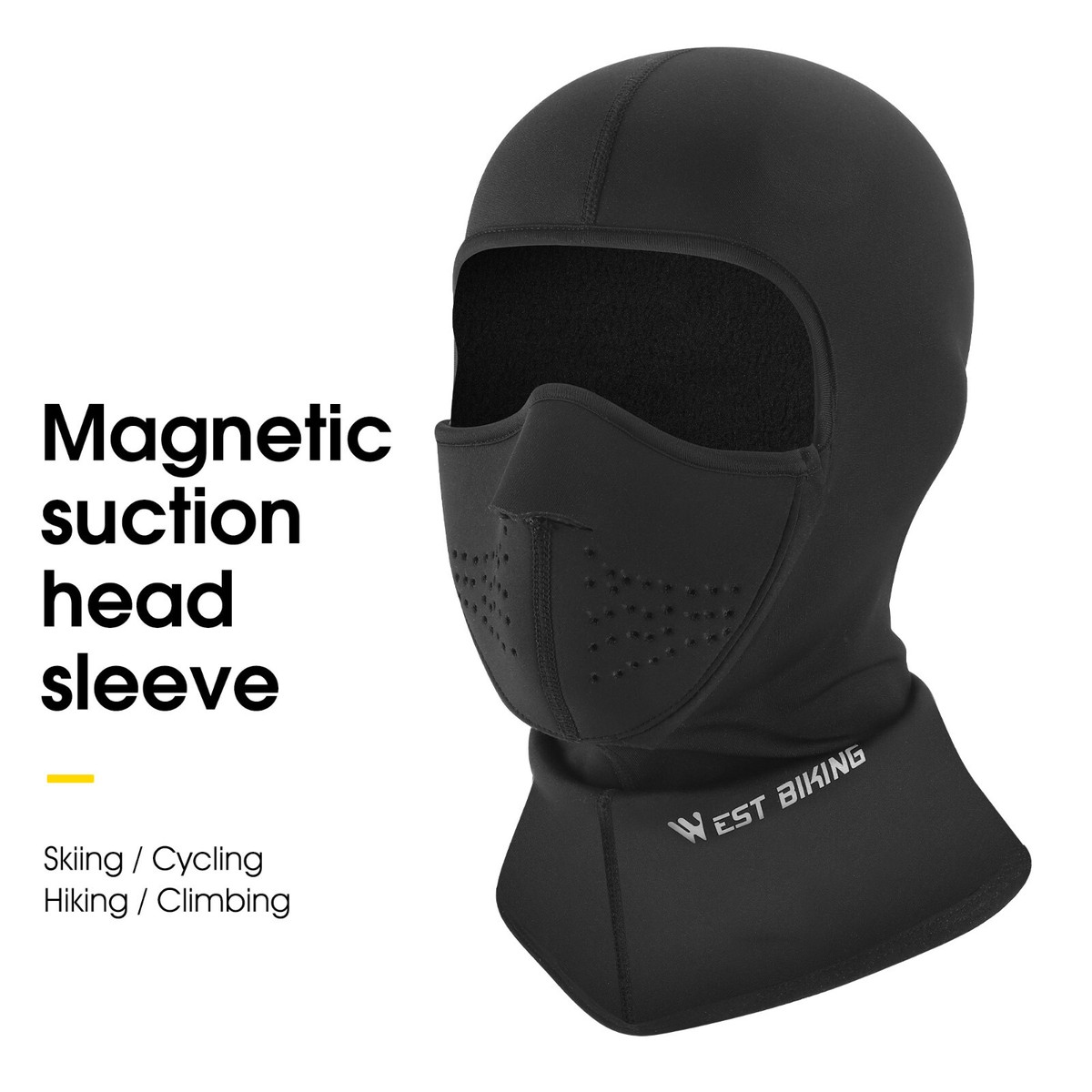 West Biking Balaclava Cagoule pour homme, masque de ski