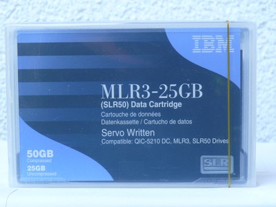 IBM Data Cartridge MLR3 25GB/50GB  SLR50  59H4128 QIC5010