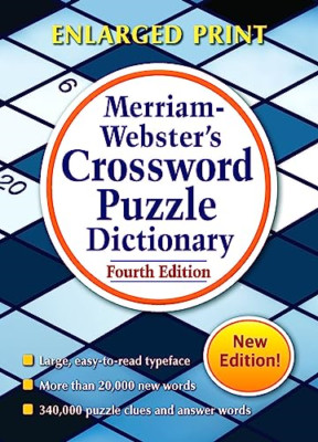 Merriam Webster's Crossword Puzzle Dictionary - Paperback NEW Merriam-Webster 18