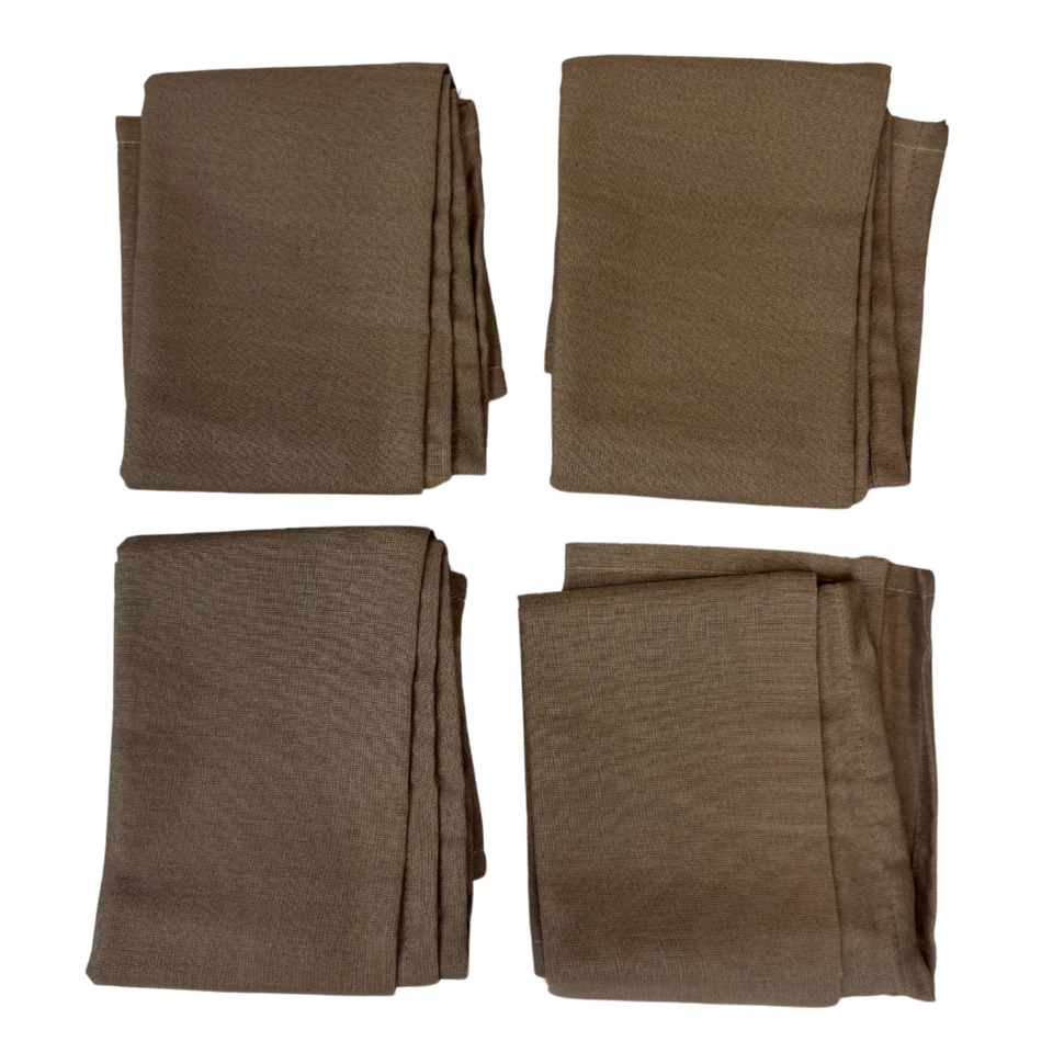 New Military Brown Mans Cotton Handkerchief (4 each) *mocinc1982* - Image 2 of 4